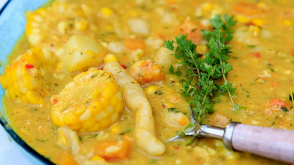 Jamaican Food - Jamaican Corn Soup