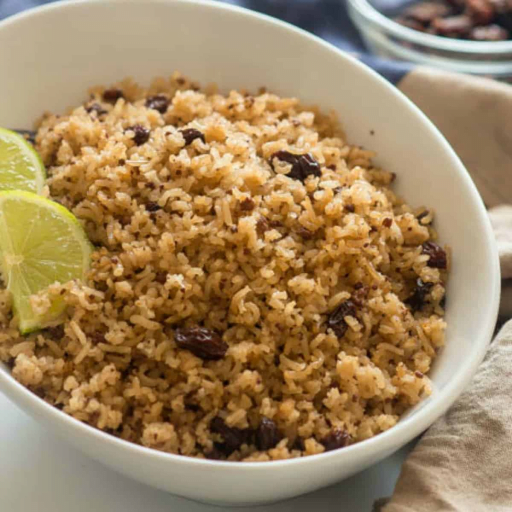 Columbian Food - Arroz Con Coco: Coconut Rice Elegance