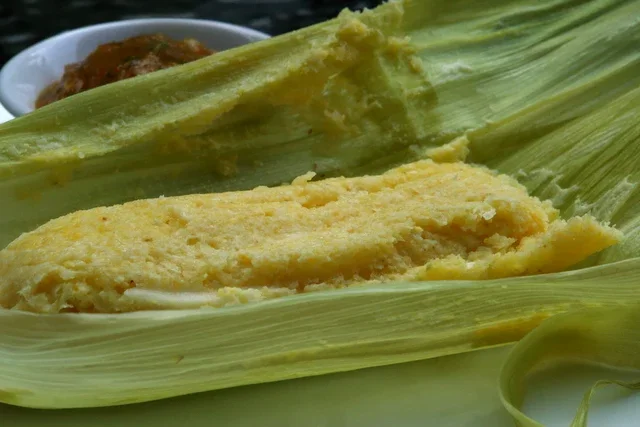 Chile Food - Humitas (Corn Tamales)