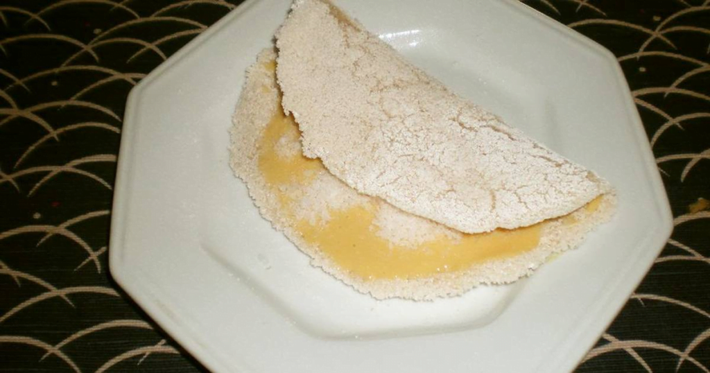 Brazilian Food - Tapioca Crepe