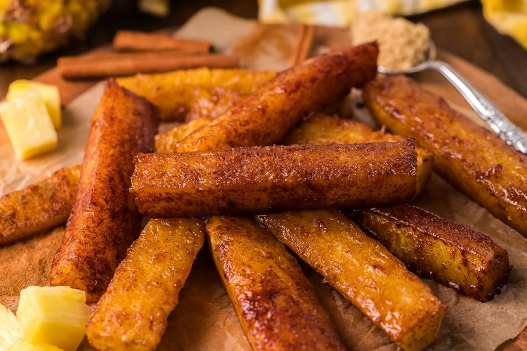 Brazilian Food - Baked Brazilian Pineapple