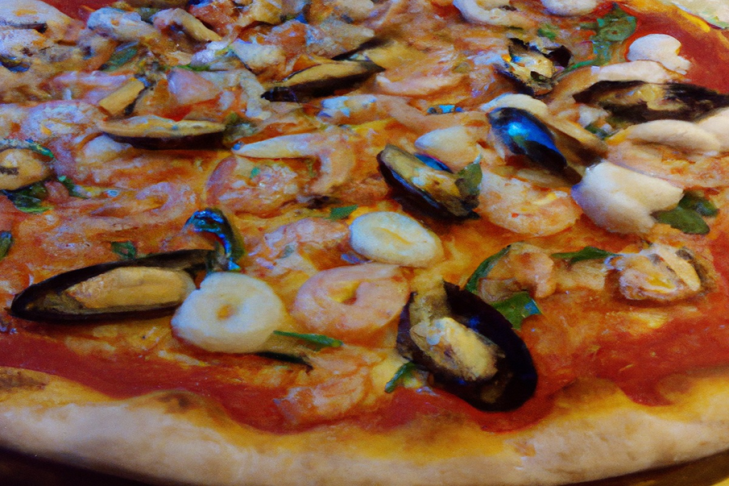 All American Pizza - Frutti Di Mare Pizza (Seafood)