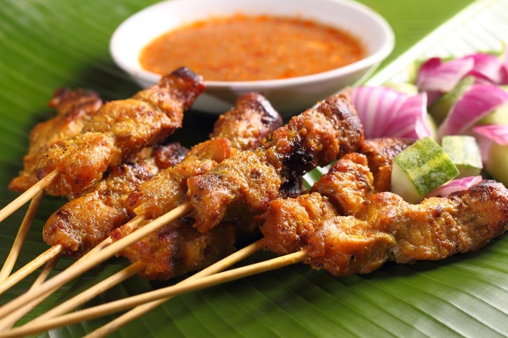 Brunei’s Food - Satay (Grilled Skewered Meats)