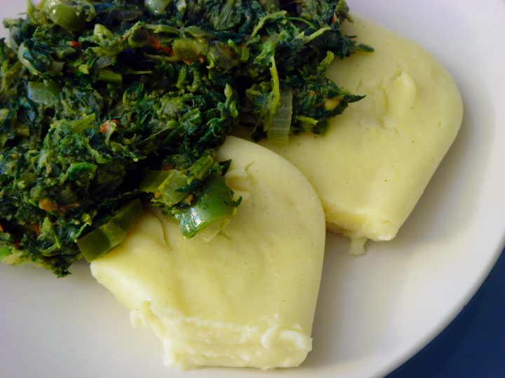 Burkina Faso Food - Lemon Porridge with Peanut Sauce
