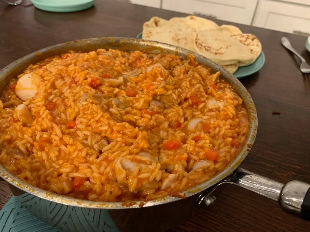 Burkina Faso Food - Riz Gras (A Hearty Rice Stew)