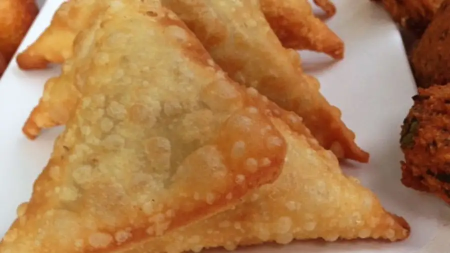 Djibouti Food - Sambusas (Savory Pastries Filled with Meat or Lentils) 