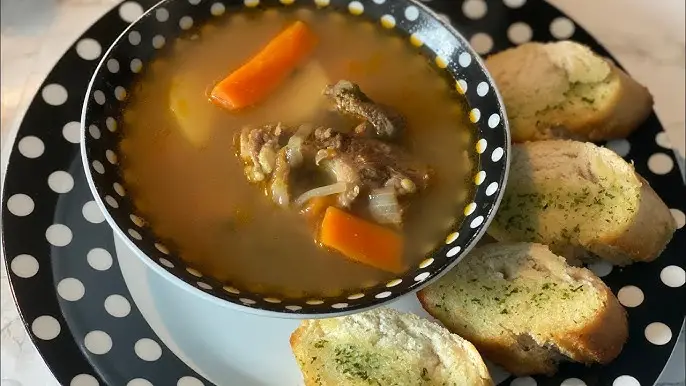 Djibouti Food - Fah-fah (A Hearty Goat Stew)  