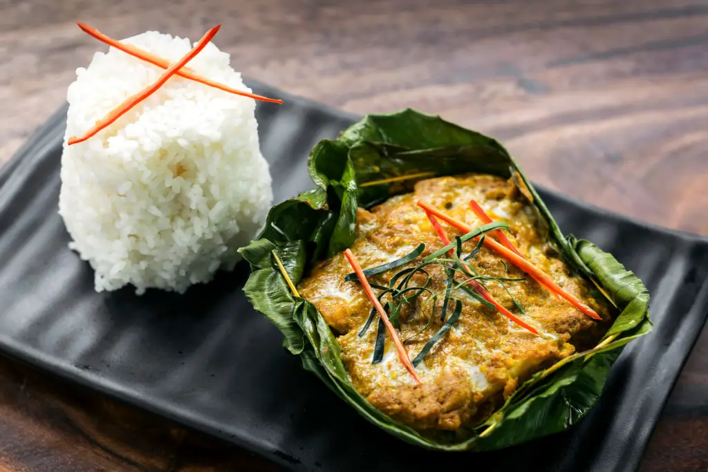 Cambodia Food - Fish Amok (Amok Trey)