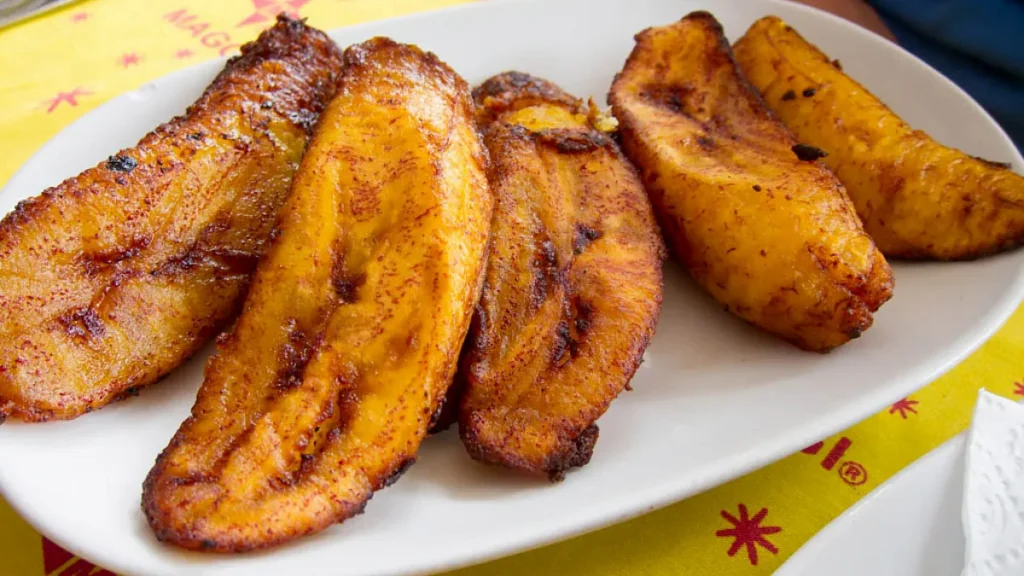 Dominica Food - Fried Plantains 