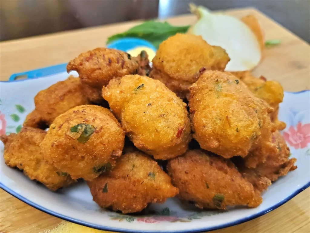 Dominica Food - Accras (Fish Fritters) 