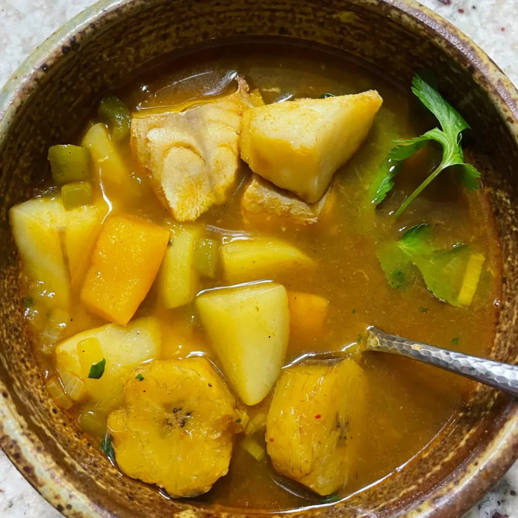 Equatorial Guinea Food - Sopa De Pescado (Fish Soup) 